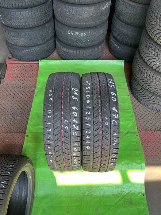 2 opony 215/60R17 C 104/102 T Continental VanContact Winter Warszawa