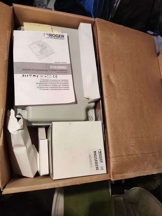 Motor de portão automático novo