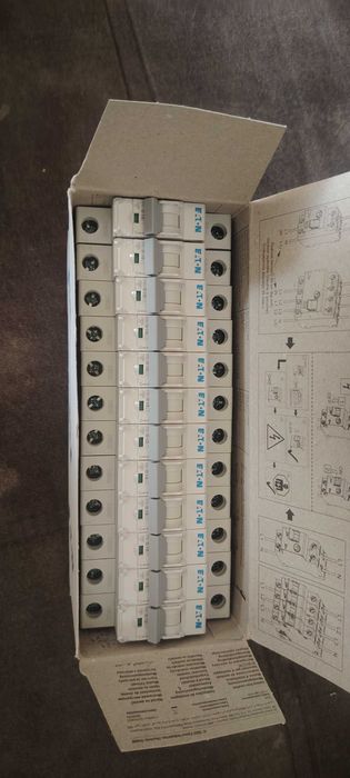 Bezpiecznik B 16A Eaton 12 szt