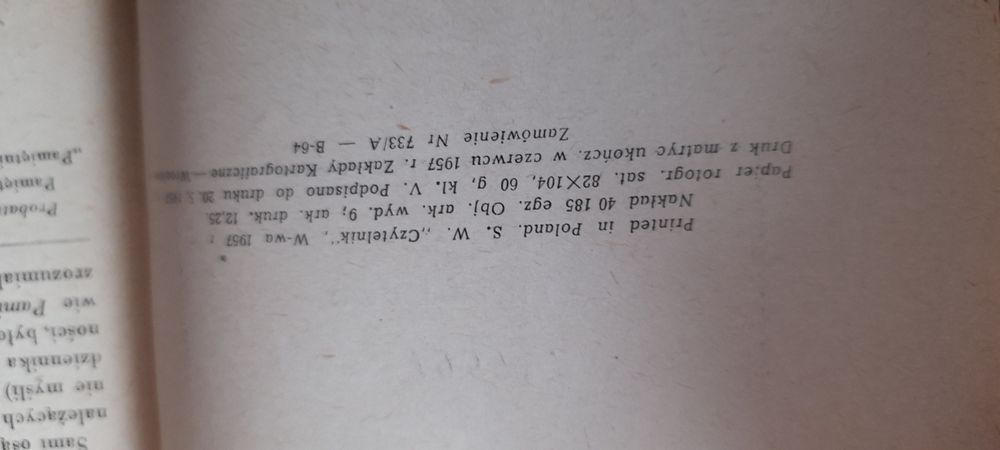Dziennik Serafiny - Józef Ignacy Kraszewski 1957