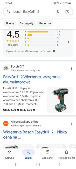 Wkrętarka Bosch EasyDrill 12V