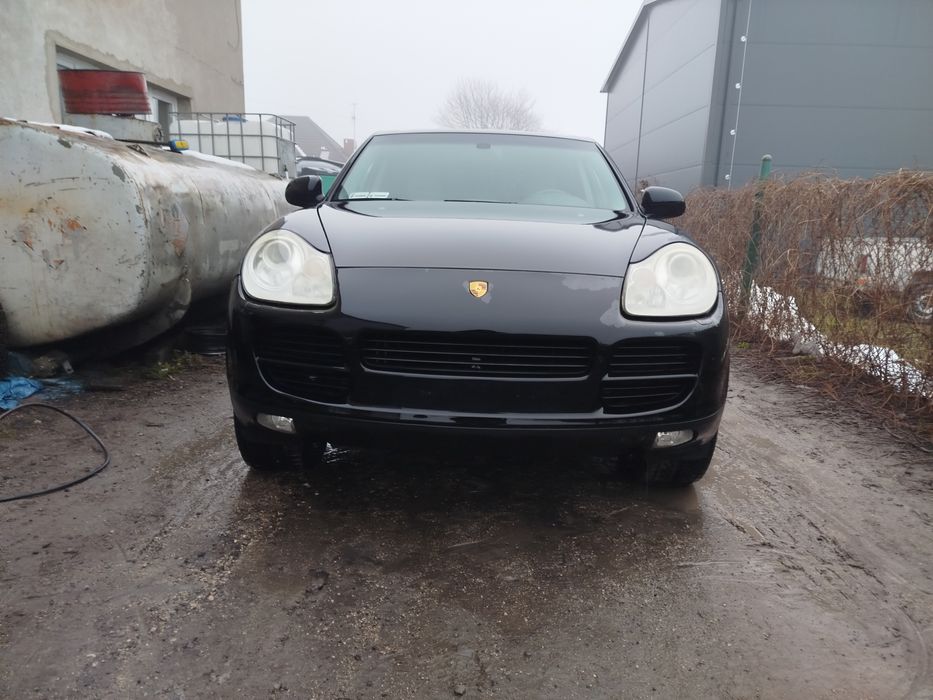 Porsche Cayenne  L041 kompletny przód maska zderzak lampy pas błotniki