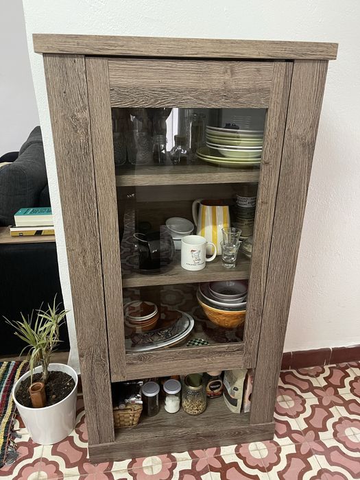 Mesa Extensivel Arezzo + Vitrine