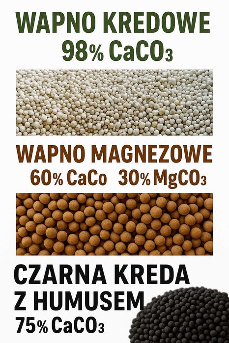 Wapno granulowane kreda