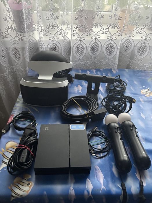 Ps 4 slim на 1TB + PSVR