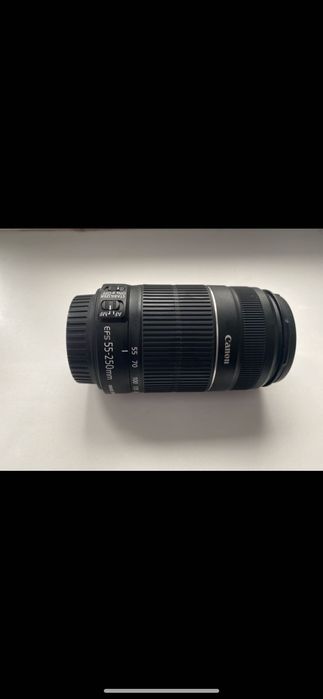 Продам об’єктив Canon EF-S 55-250 mm f/4-5.6 IS