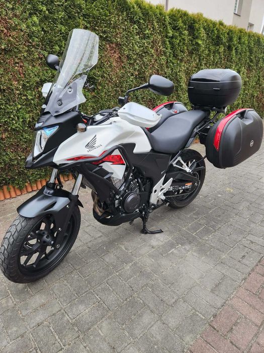Honda CB 500 X 2014R 59.000 km TOP wyposażenie turystyczne