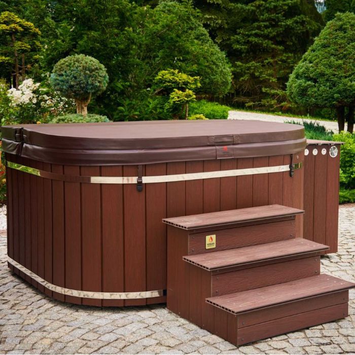 Balia Ogrodowa KWADRATOWA Akrylowa Spa Jacuzzi Ogrodowe