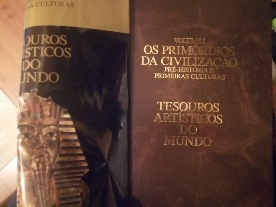 Colecção 10 livros Tesouros Artísticos do Mundo, Ediclube