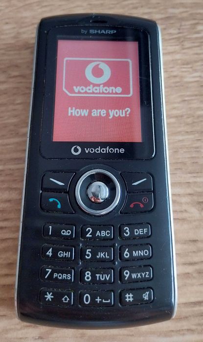 Telemóvel antigo Sharp