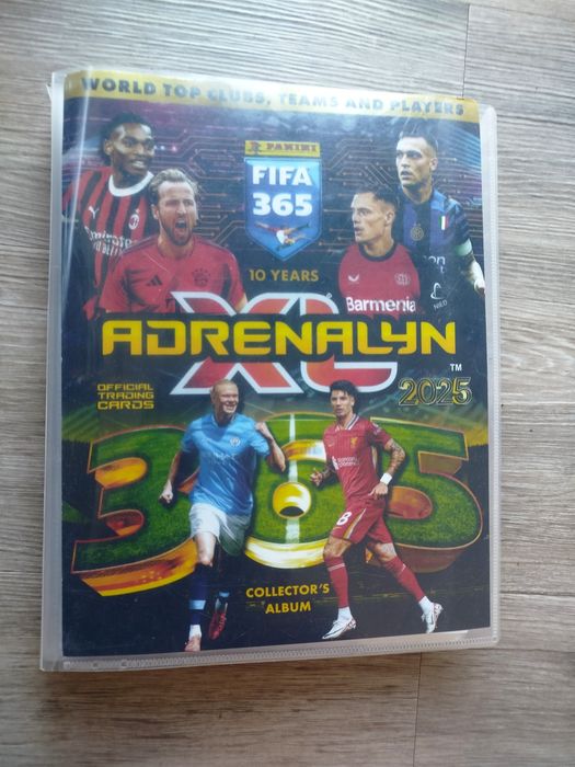 Kompletny Album FIFA Adrenalyn XL 2025 + dodatkowe kolekcje