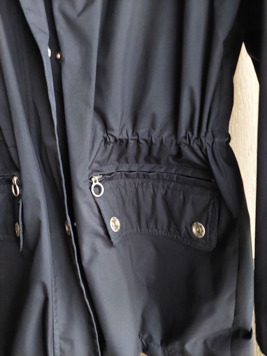 Kurtka przeciwdeszczowa S/M granatowa