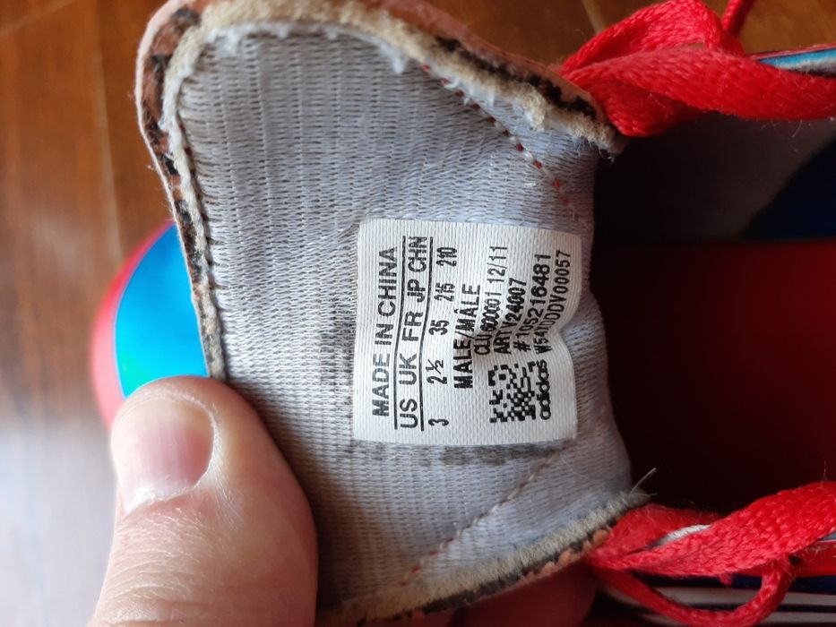 Adidas buty piłkarskie korki rozm 35/21cm