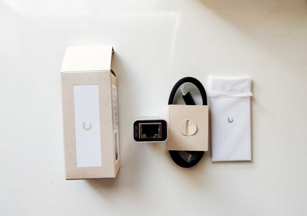 Ubiquiti UniFi 5G / 5GbE Ethernet Adapter USB-C to RJ45