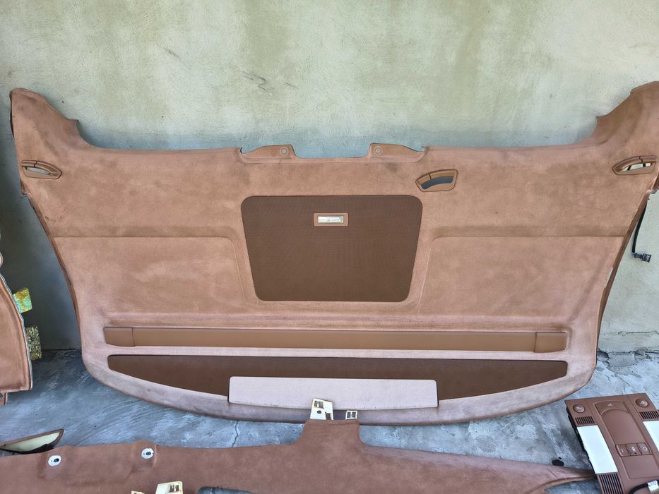 Audi A8 D3 podsufitka alkantara amaretto