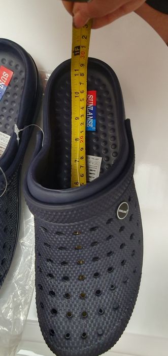 Klapki laczki krokodylki a'la crocsy ogrodowe 44