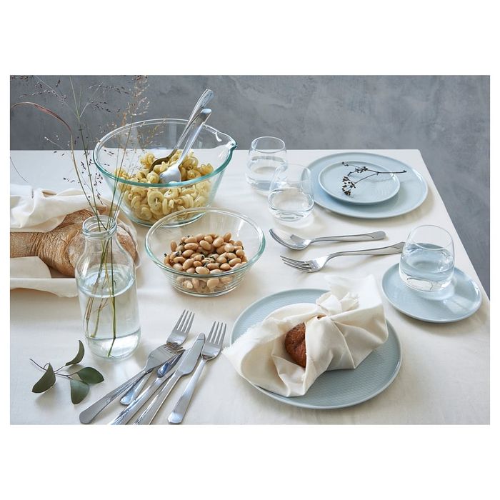 NOVOS - Faqueiro DRAGON IKEA de 22 peças, em aço inoxidável - PVP €20