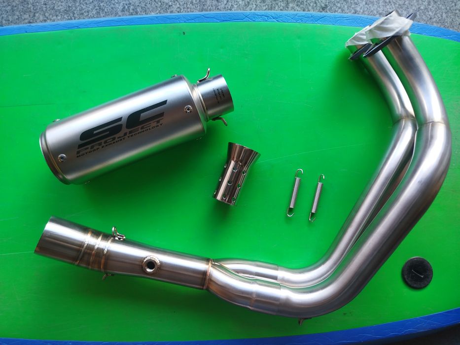 Yamaha MT 07 / MT 07  tracer ( linha completa de escape)