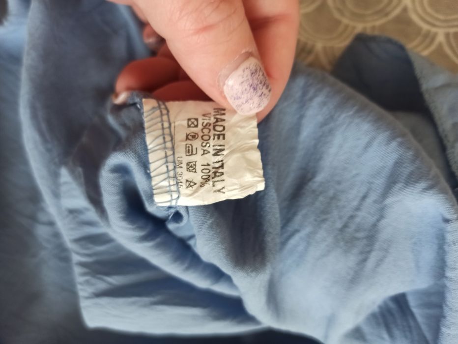 Długa zwiewna spódnica