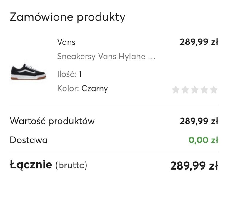 Buty sneakersy  Vans rozmiar 43