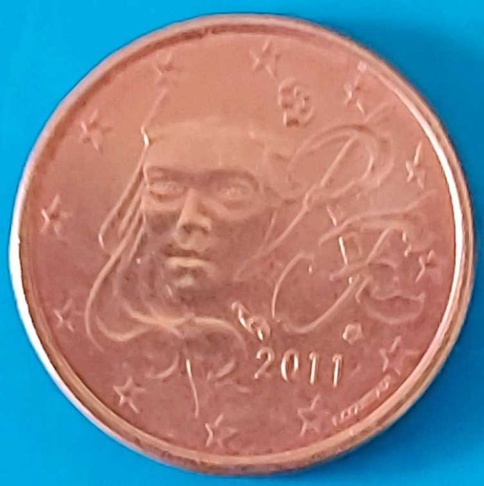 1 Cêntimo de 2011 de França