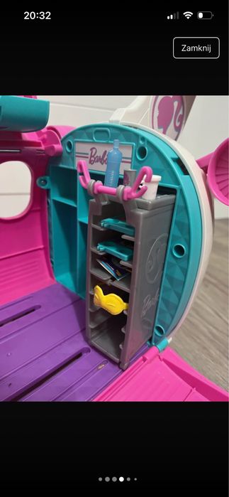 Samolot barbie dreamhouse