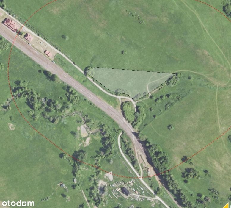 Działka rolna 10 972 m², Bieszczady, gm. Komańcza, Stary Łupków