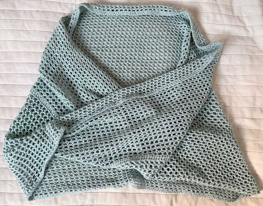 Hand made ręcznie robione chusty na szydełku rozmiar uniwersalny