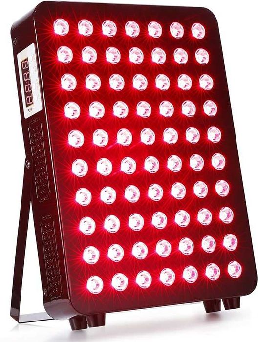 BOSYTRO Lampa na podczerwień, terapia światłem czerwonym, 660nm 850nm