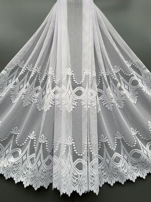 Коротка тюль 1.6м висота на кухню, арка, гардины жакард