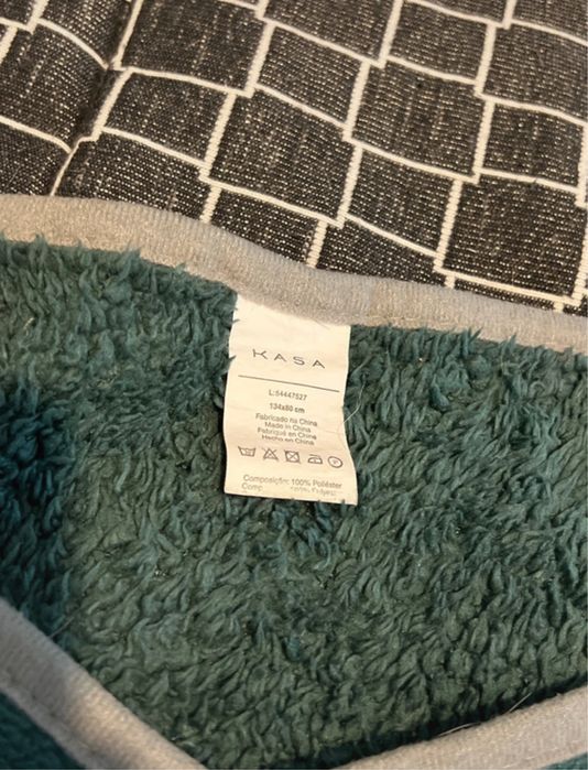 Poncho polar para inverno