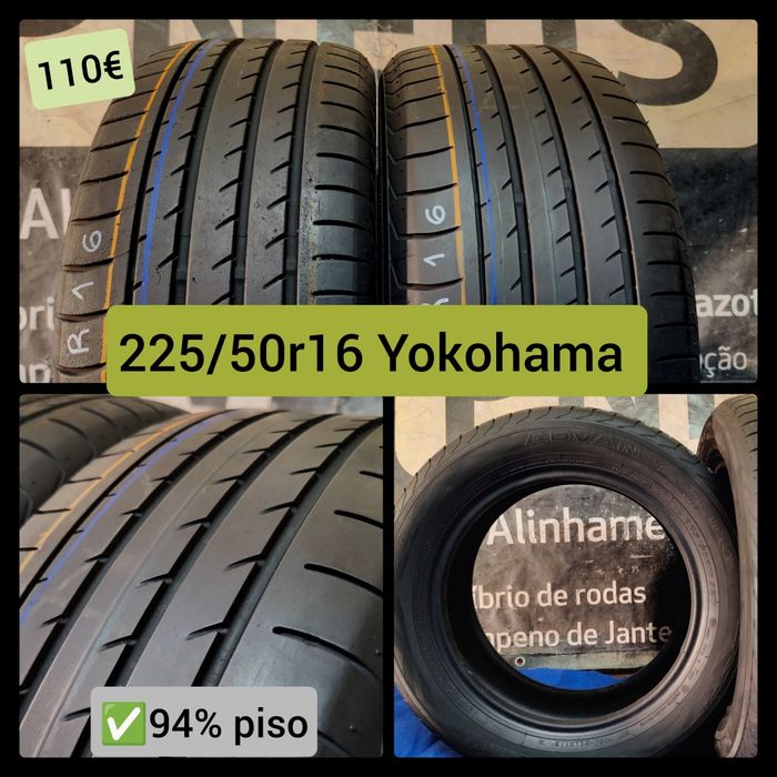 Pneus usados 215/55r16 225/50r16