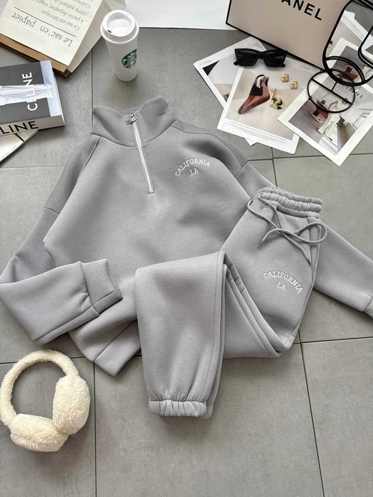 В наличии! Стильный женский теплый костюм + Подарок*