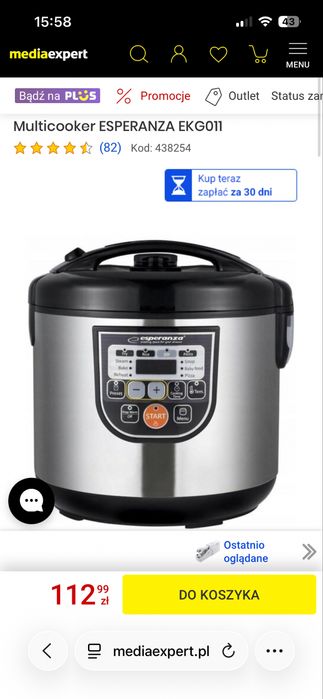 Esperanza multicooker