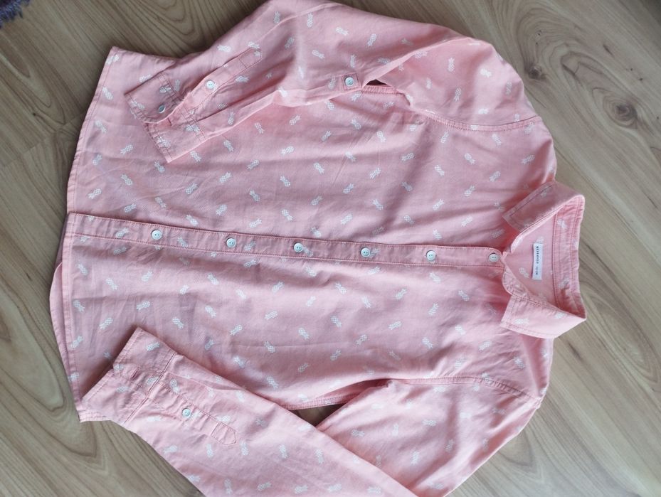 Koszula chłopięca Reserved 152 ananasy morela