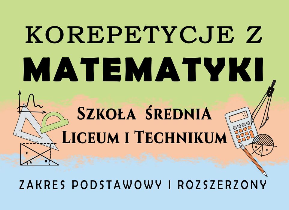 Korepetycje z matematyki z dojazdem do ucznia