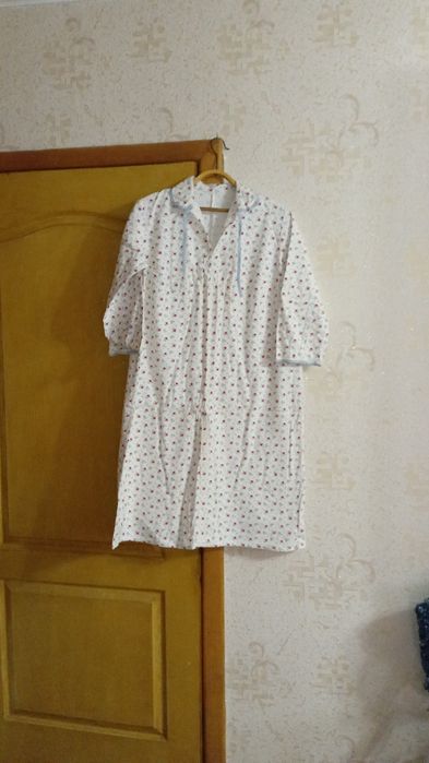 Женская  ночная рубашка байковая новая