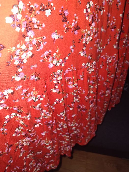 Sukienka pomarańczowa