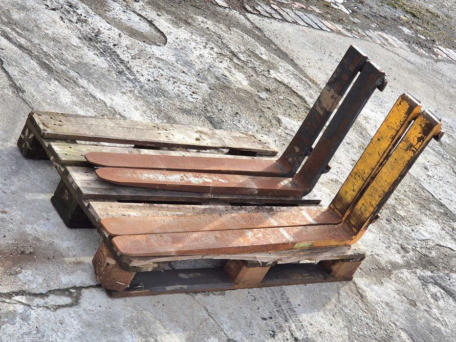 Widły do wózka widłowego ładowarki 120cm karetka 40 3T Nowe 80mm szero