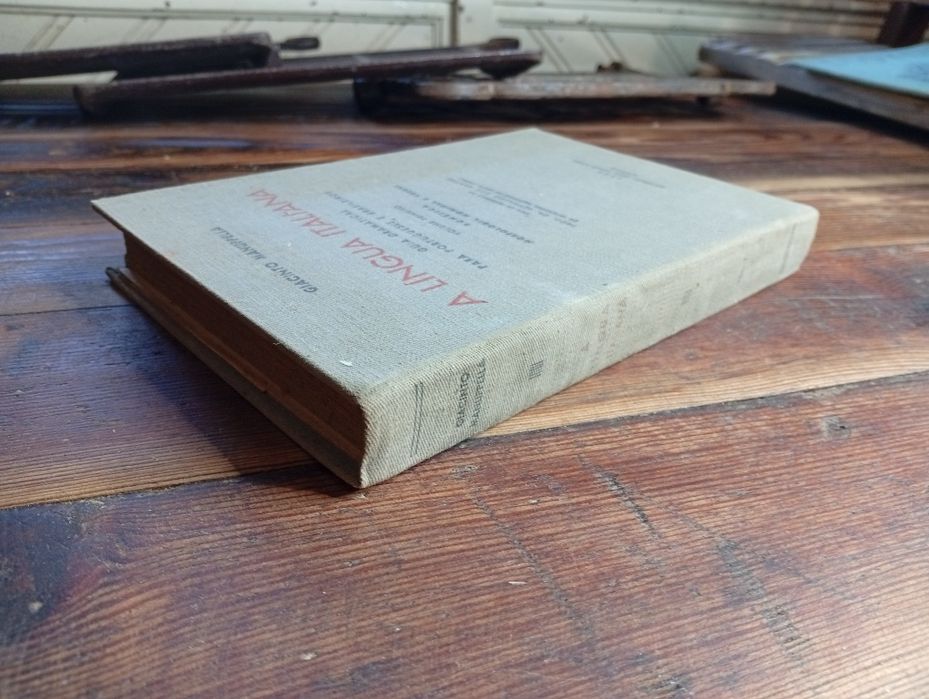 Livro Raro "A Língua Italiana" Giacinto Manuppella (1952)