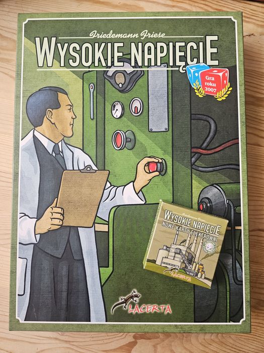 Wysokie Napięcie + Nowe Karty Elektrowni | Lacerta | Polska edycja | Komplet