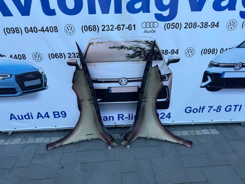 крило праве ліве Skoda Superb 2015 Друге покоління (B6, рестайлінг) оригінал 3T0 821 162 A 3T0 821 161 A