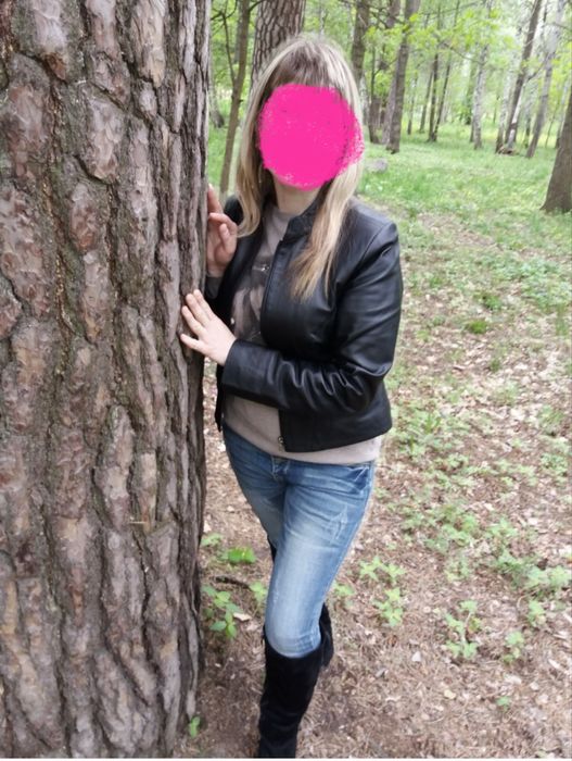 Продам натуральну шкіряну куртку.Демісезон.Весна осінь.Розмір 44,46