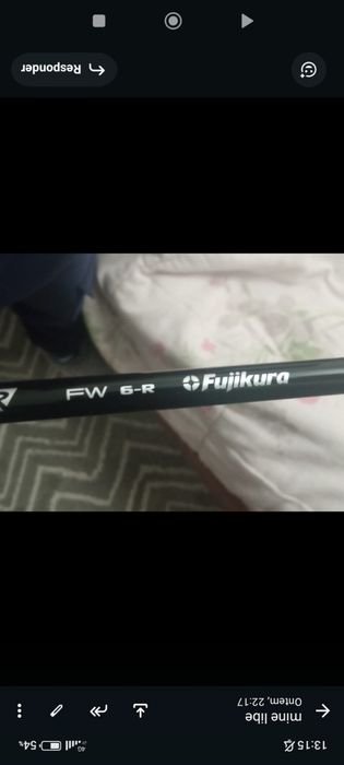 Taco de Golfe TaylorMade Qi10 Fairway Wood #7 – Fujikura FW 6-R - Baixa de Preço