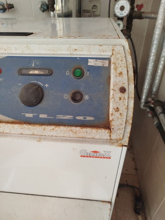 Caldeira aquecimento central gasóleo -Geminox