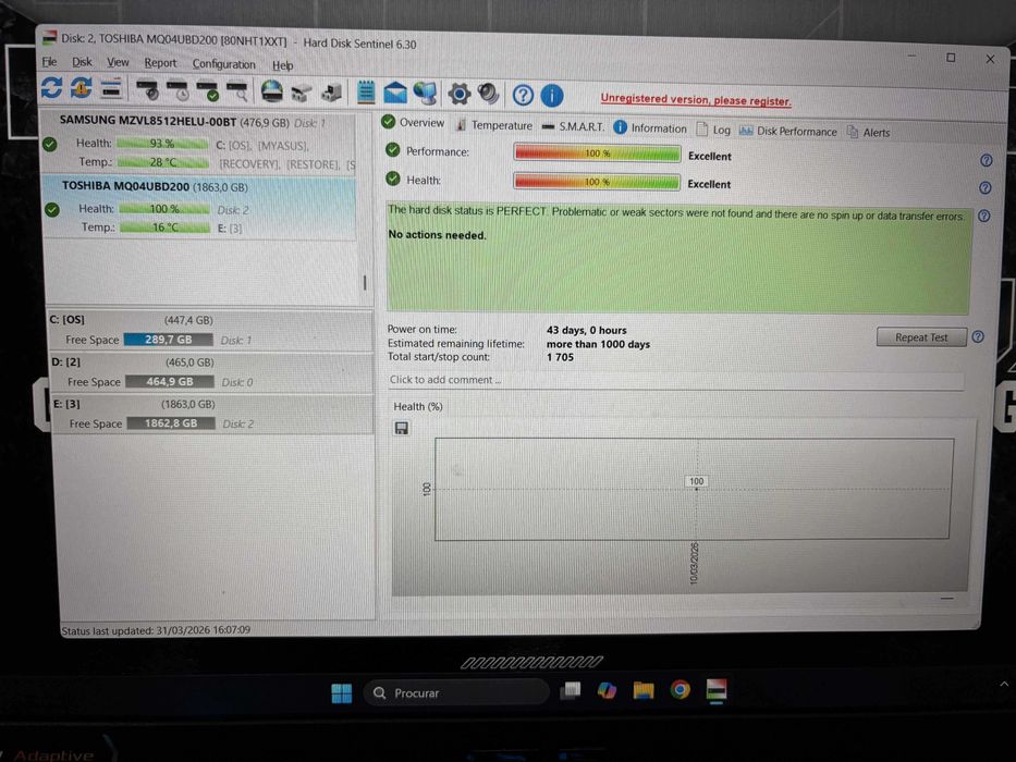 Portátil Asus TUF Gaming A15 FA506NCR 1TB SSD + 2TB ( Externo )