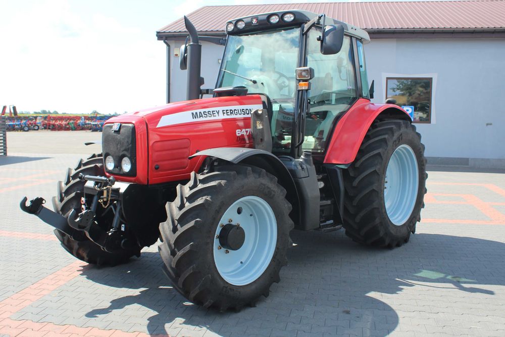 Ciągnik z Ładowaczem czołowym Tur Massey Fergusson 6475  z tuzem  6480