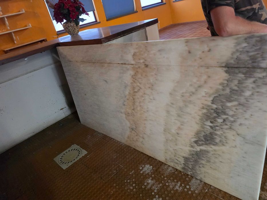 Pedra Marmore cor branca  -