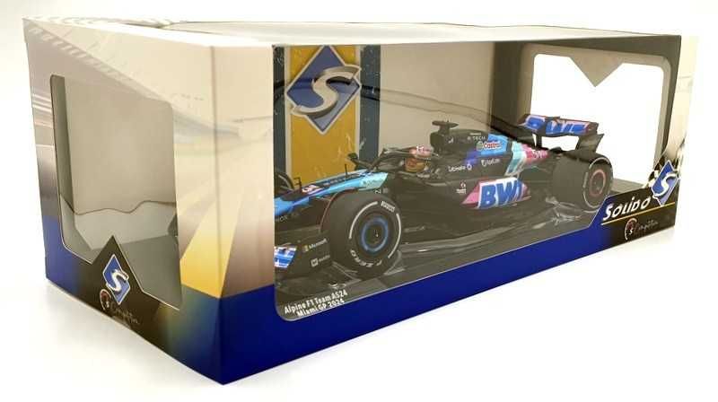 Solido 1/18 - Alpine A524 "BWT" E.Ocon #31 Miami GP 2024