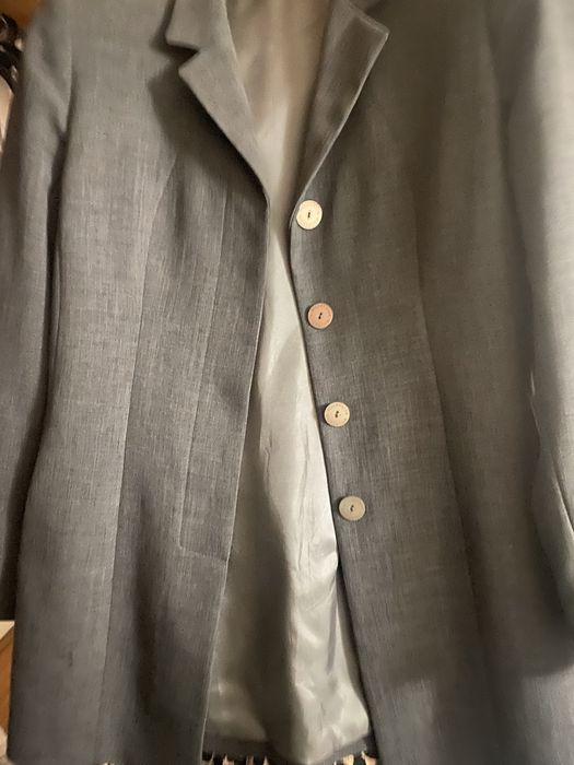 Blazer cinzento medio